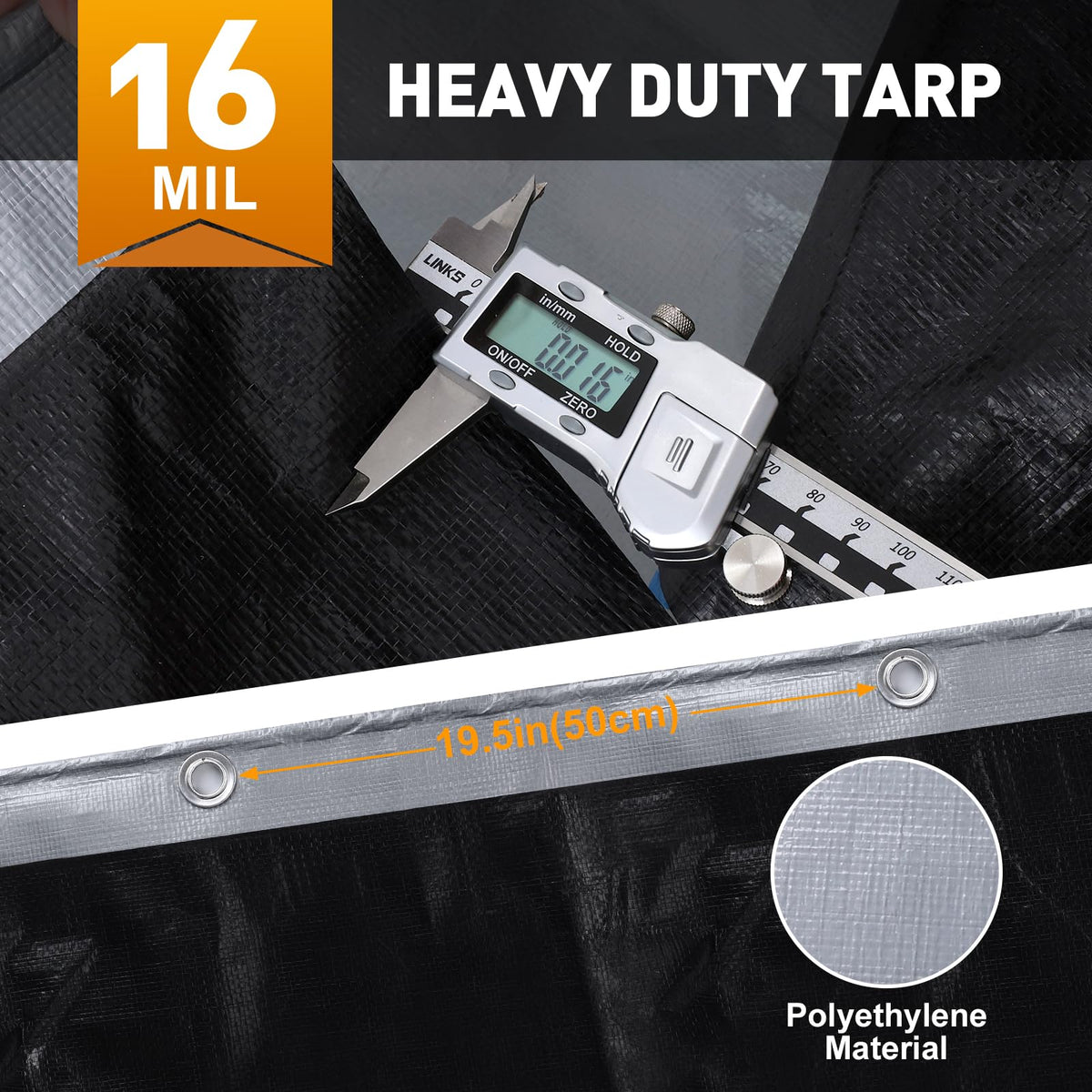 AROIC multi-purpose cover ready for tent, car, or boat