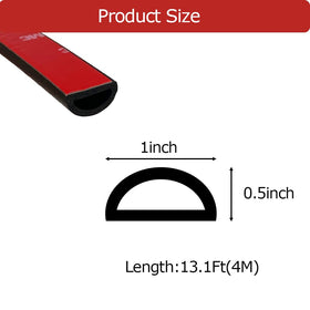 Aroilder foam seal with adhesive backing ready for instant installation on surfaces.