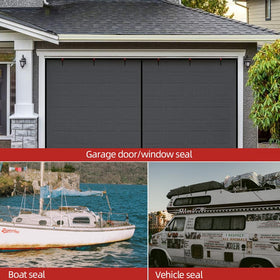 Aroilder roll of foam seal for garage doors and more.