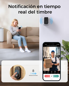 ARPHA fingerprint scanner closeup highlights fast keyless access for trusted family.