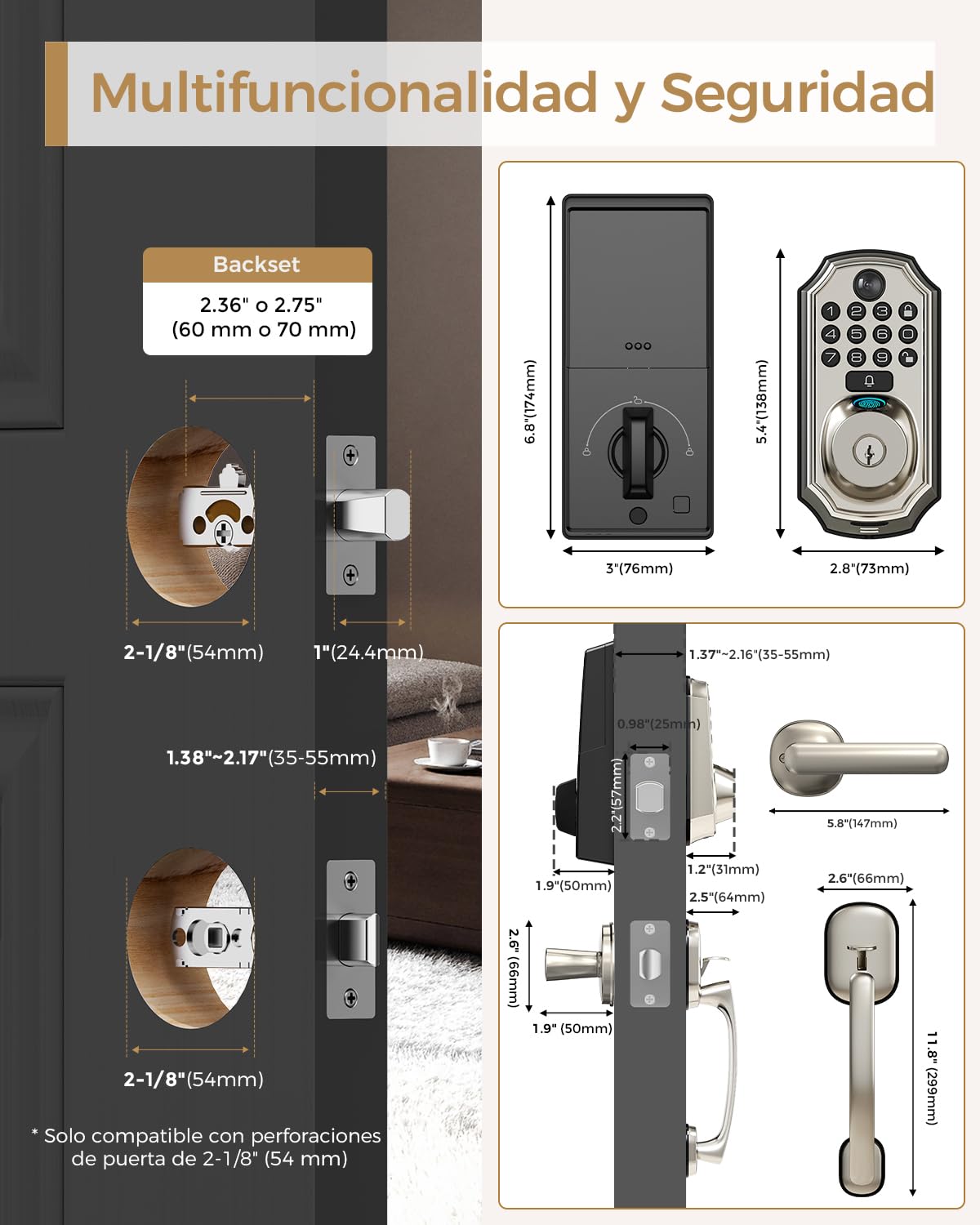 ARPHA weatherproof lock withstands rain, snow, and heat.