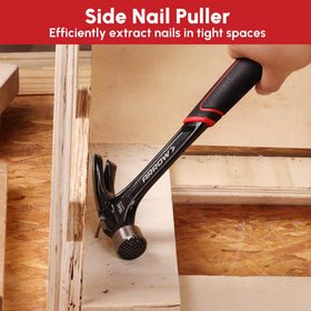 Arrow Fastener ergonomic TPR handle supports steady, comfortable swings.