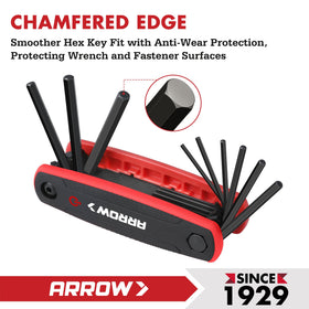 Arrow Fastener compact foldable design fits pockets and toolkits easily.