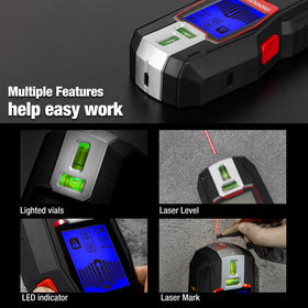 ARROW laser line projection enables precise vertical alignment for frames