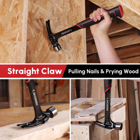 Arrow Fastener versatile 20 oz hammer for general carpentry