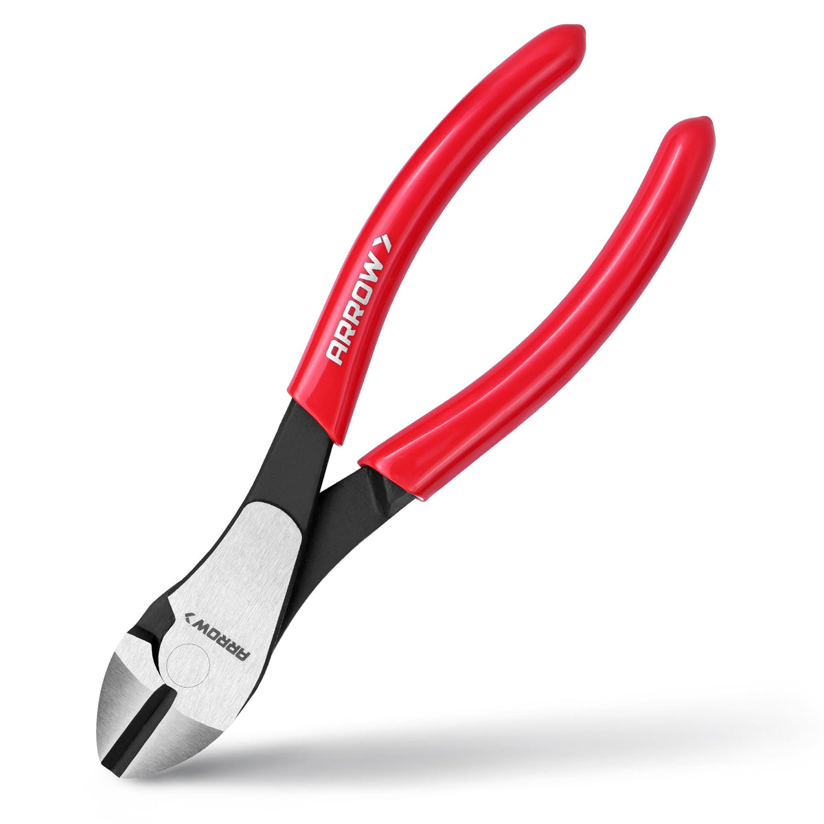 Arrow Fastener 7-Inch high-leverage diagonal cutting pliers front view showing enhanced leverage for tougher cuts