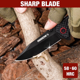 Arrow Fastener ARROW 3.5 folding knife liner lock secures blade during use