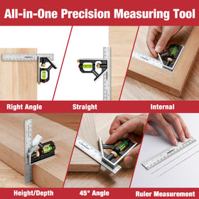 Arrow Fastener brass screw locks measurements for repeatable, clean results.