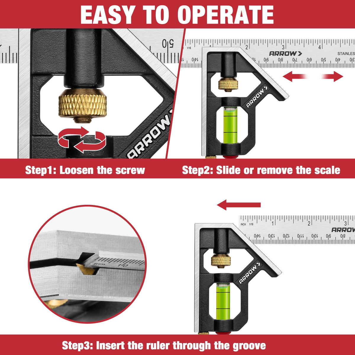 Arrow Fastener copper draw pin keeps components secure and prevents loosening.