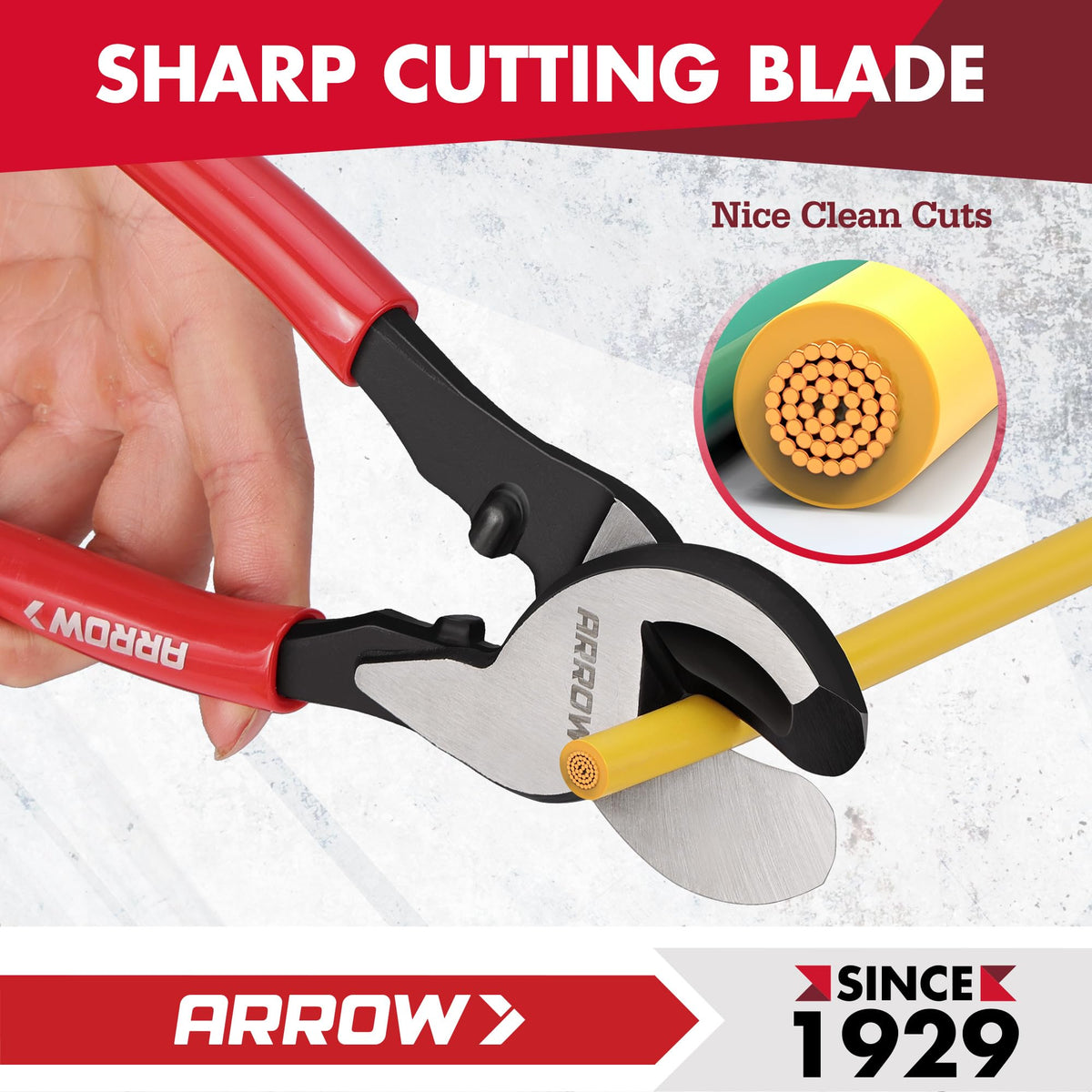 Arrow Fastener CR-V steel construction delivers durable performance for demanding tasks.
