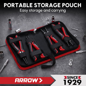 ARROW Comfort grip handles provide non-slip control during use