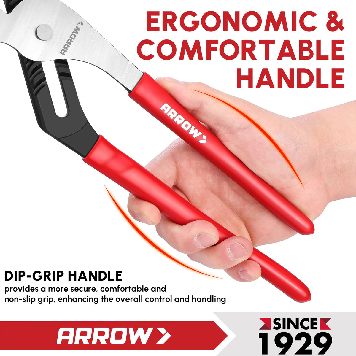 Arrow Fastener forged from high-carbon steel for durability and wear resistance.