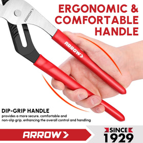 Arrow Fastener forged from high-carbon steel for durability and wear resistance.