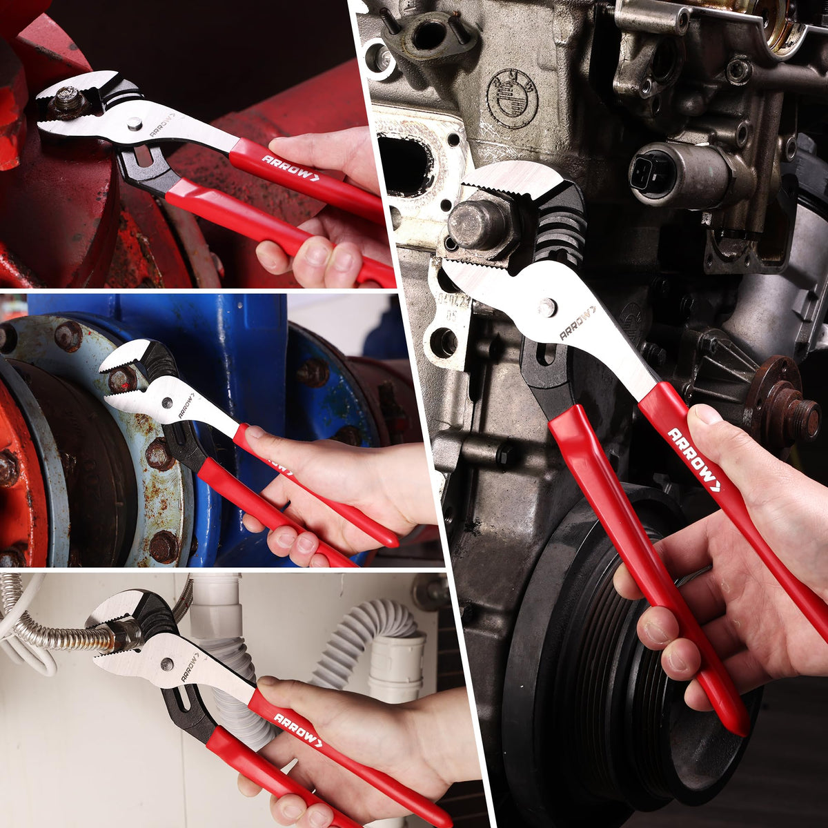 Arrow Fastener Groove Joint Pliers ideal for plumbing repairs and home maintenance.