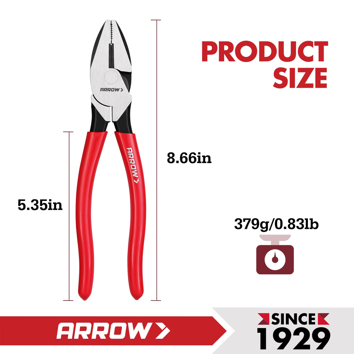Arrow Fastener high-carbon steel construction for robust durability.
