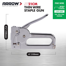 Arrow JT21CM rear-load magazine enables quick reloads during repairs.