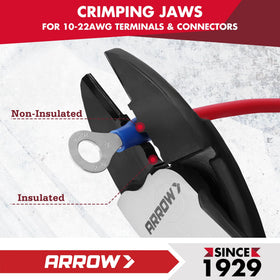 Arrow Fastener thick dip-grip handles provide comfort during extended use and repetitive tasks.