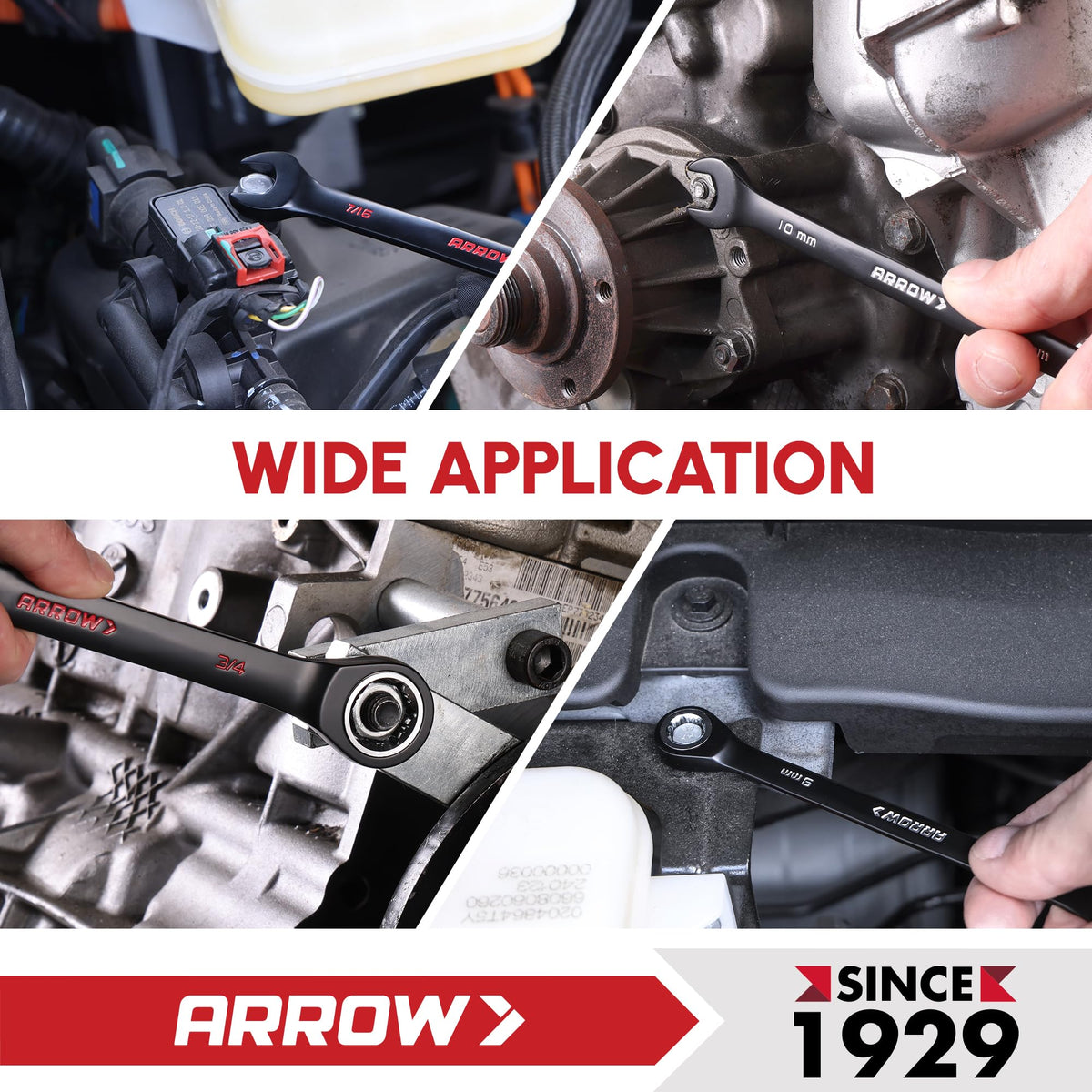 Ideal for automotive repairs and DIY projects with mixed fasteners.