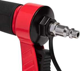 Arrow PT50 supports staples from 1/4 to 9/16 inch.