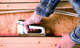Arrow T25 rear-load design enabling quick, jam-resistant staple loading