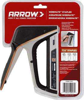 Arrow T25X ideal for hard surfaces like fiber cement siding