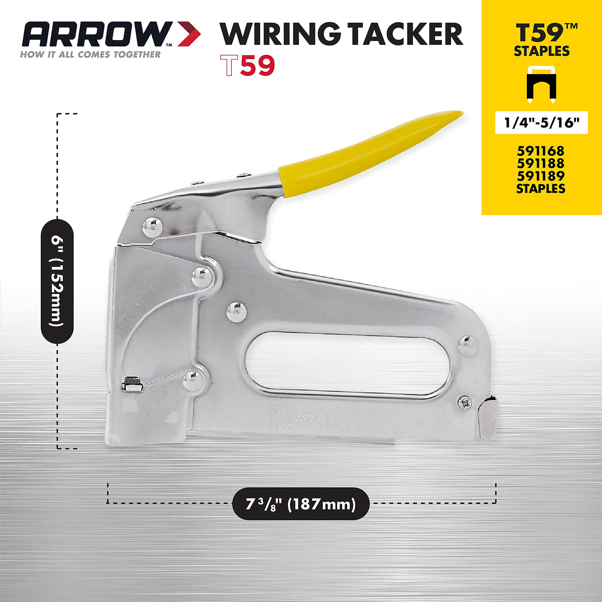 Arrow T59 chrome housing detail highlighting durable construction