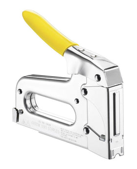 Arrow T59 staple gun front view for precise data wiring installations