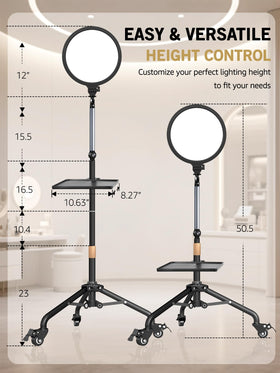Arsoer Lash Light diffuser softens glare for comfort.