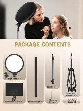 Arsoer Lash Light height adjustment suits different setups.