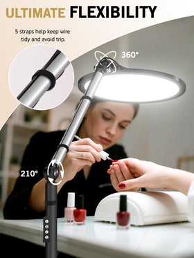 Arsoer Lash Light tray keeps tools organized within reach.