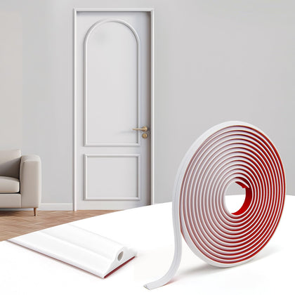 Art3d 30ft flexible crown molding in white for seamless wall installation
