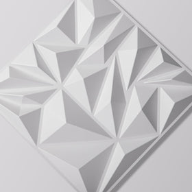 Art3d 3D wall panels simplify updates in bedrooms and living rooms.