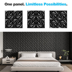 Art3d close-up of the PVC panel showing surface durability and finish.