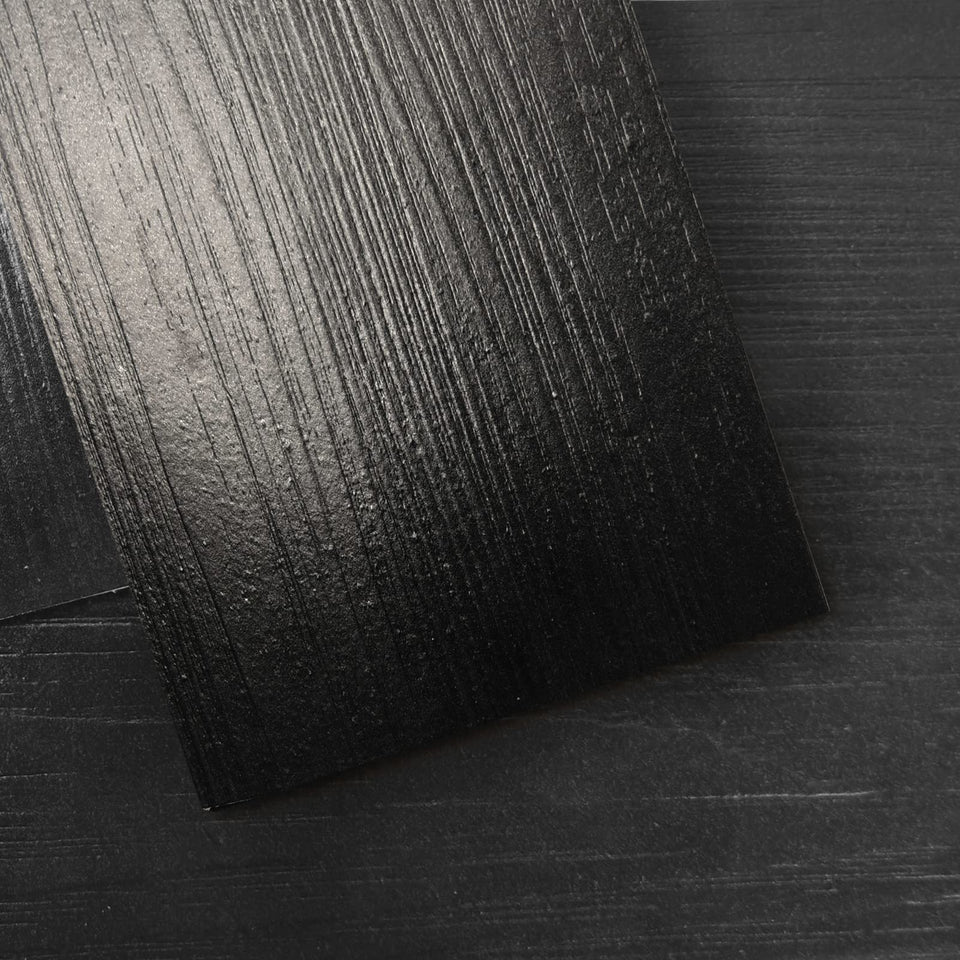Art3d wood-look floor plank close-up showing authentic grain texture for style
