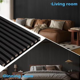Art3d acoustic panel installation steps demonstrating easy application