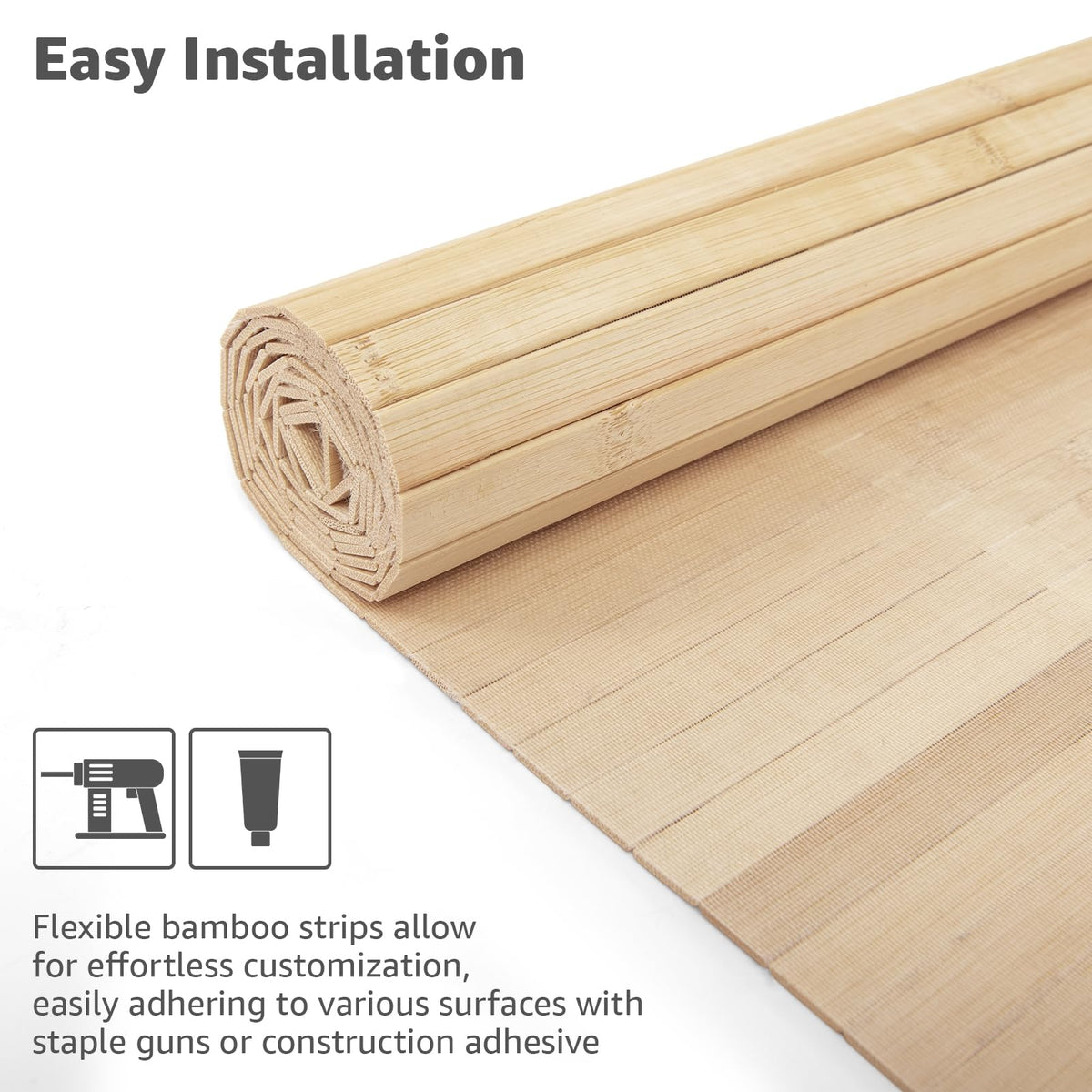 Art3d bamboo ceiling application for tropical-inspired interiors