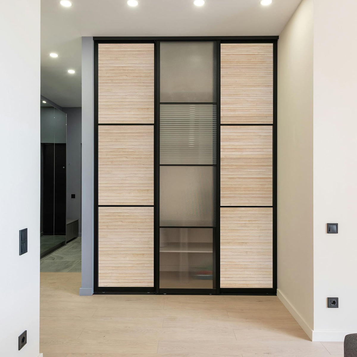 Art3d bamboo panel used to wrap furniture for a tropical look