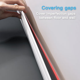 Art3d baseboard long-run coverage supports extended wall projects.