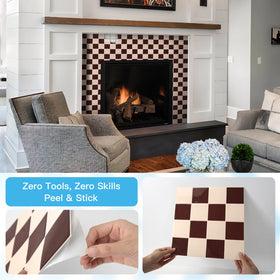 Art3d countertop-friendly backsplash tile suitable for prep surfaces and spills.