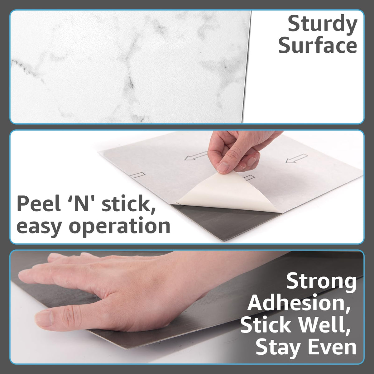 Art3d scratch-resistant tiles built to endure daily use.
