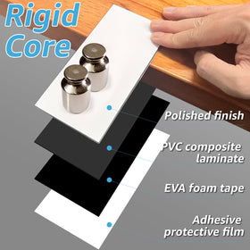 Art3d easy-cut tiles compatible with tin snips.