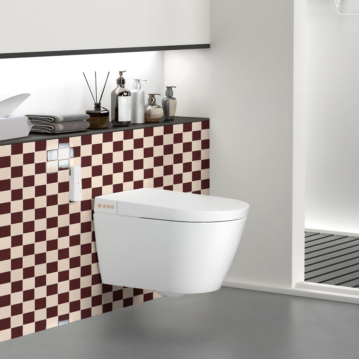 Art3d easy-installation tiles with a clear peel backing enable quick kitchen upgrades.