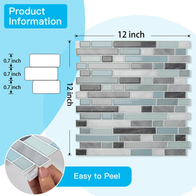 Art3d easy-install peel-stick feature demonstrated for quick updates.