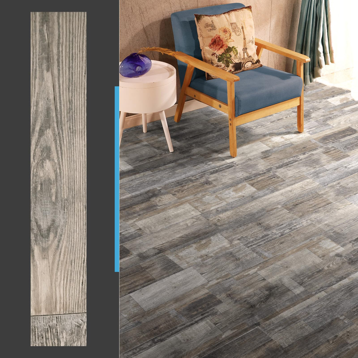 Art3d fire-resistant flooring enhances safety in living spaces