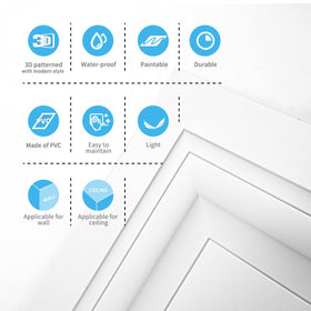 Art3d drop ceiling tiles fit standard 15/16 inch grids for straightforward DIY.