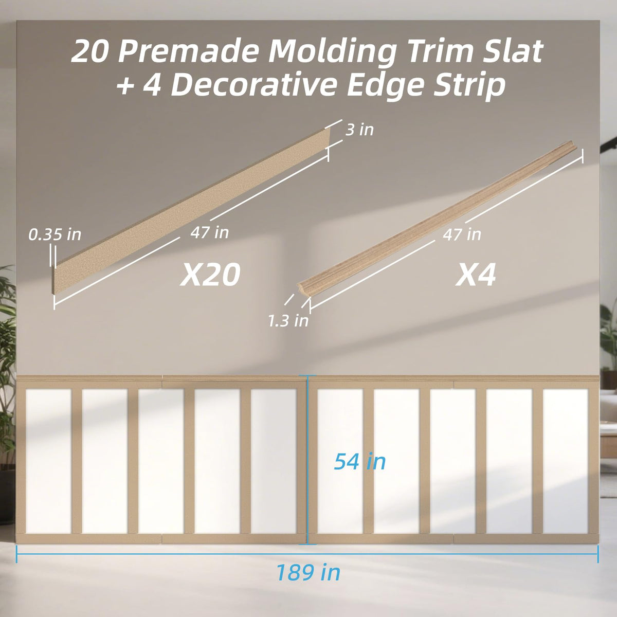 Art3d hallway wainscot design adds depth and polish