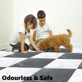 Art3d versatile tiles suitable for kitchens, dining rooms, and bedrooms.
