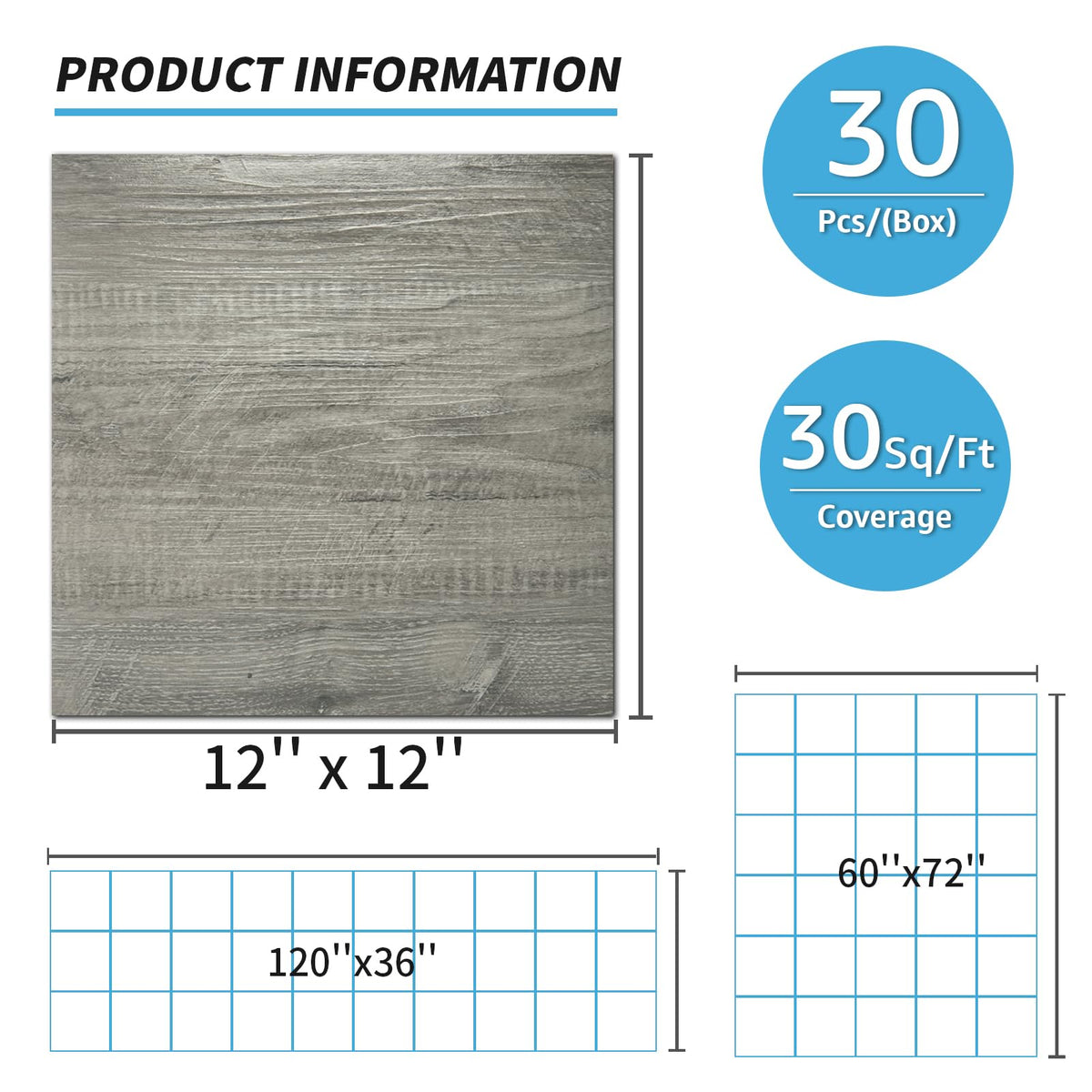 Art3d kitchen, dining, and bedroom flooring tiles for versatile use