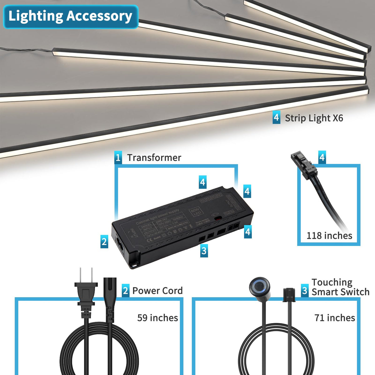 Art3d stair accent lighting for safer, stylish steps