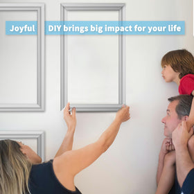 Art3d versatile molding for cabinets, doors, and hallways.
